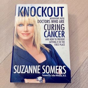 Hard cover”Knockout” by Suzanne Somers